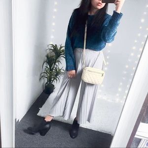 Sweaters - Blue Crew Neck Sweater Sweaters - Blue Crew Neck Sweater